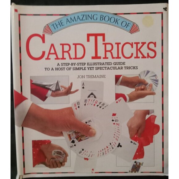 The Amazing Book of Magic & Card Tricks by Jon Tremaine – Hobby PB - Picture 1 of 2